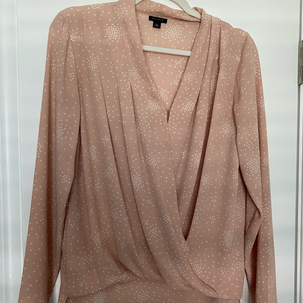 Blush Ann Taylor Blouse